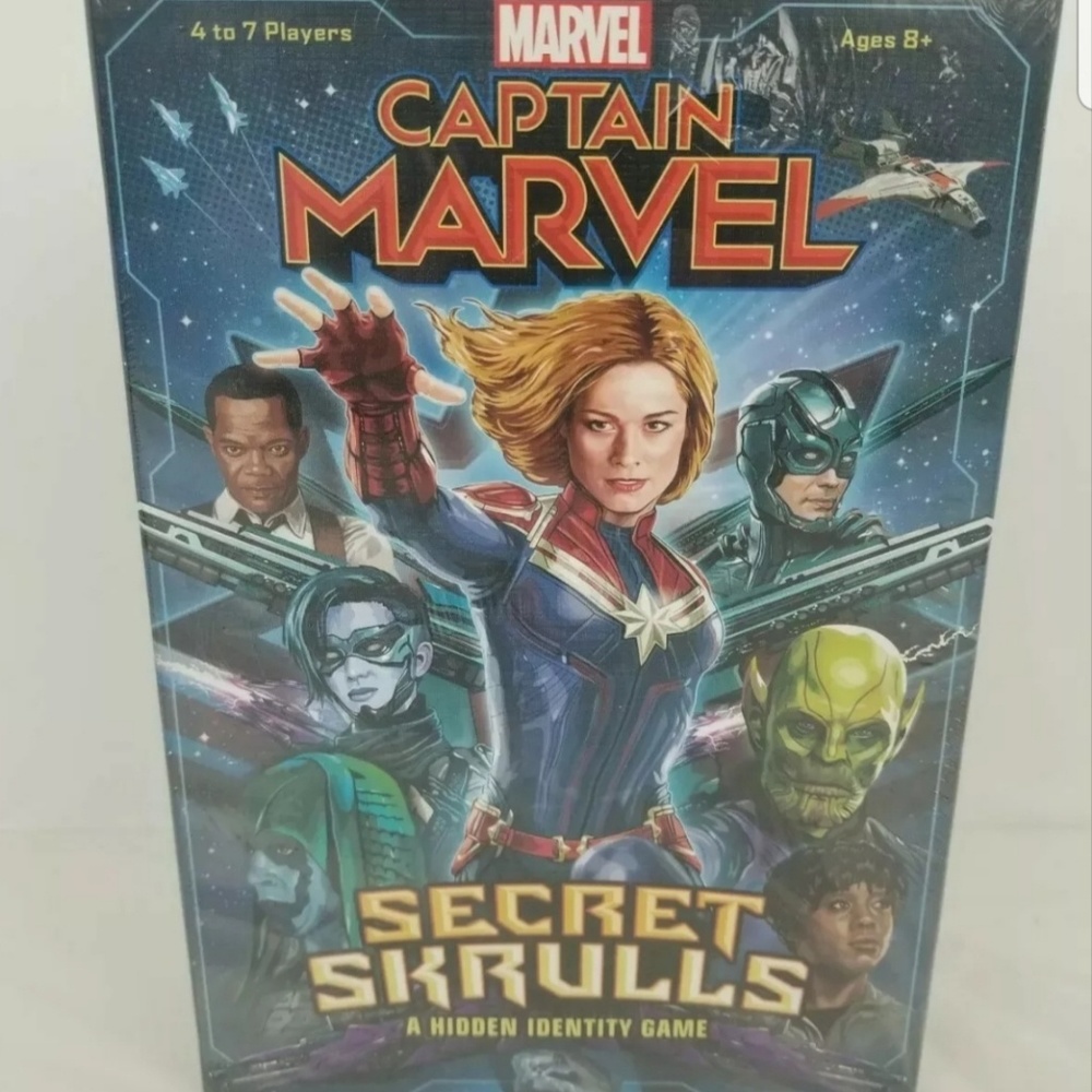 Captain Marvel Secret Skrulls Hidden Identity Game